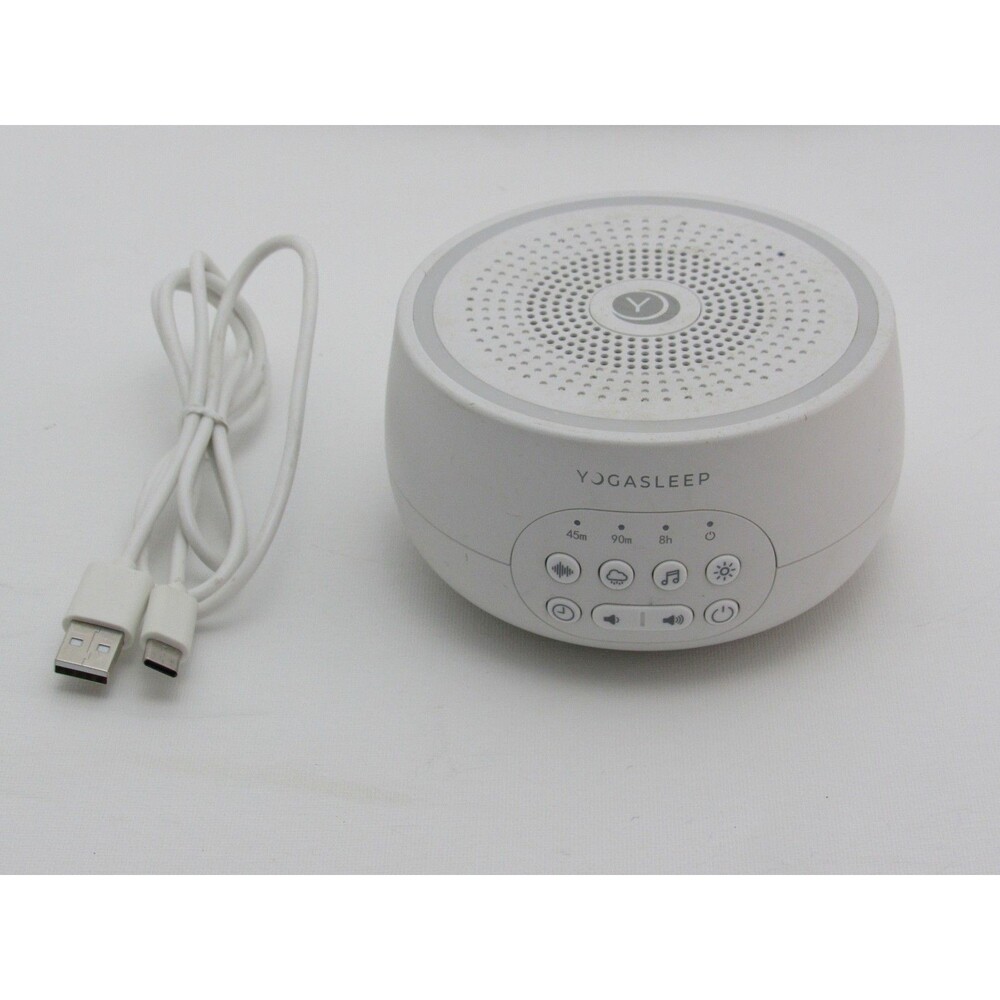 Yogasleep White Noise Sound Machine Sleep Aid with Night Light & USB-C Power